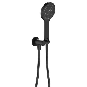 Kaya Hand Shower, Round Plate, Matte Black by Fienza, a Shower Heads & Mixers for sale on Style Sourcebook