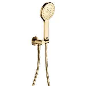 Kaya Hand Shower, Round Plate, Urban Brass by Fienza, a Shower Heads & Mixers for sale on Style Sourcebook