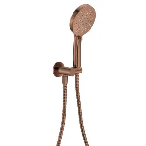Empire Slim Hand Shower, Round Plate, Brushed Copper by Fienza, a Shower Heads & Mixers for sale on Style Sourcebook