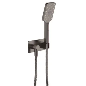 Tono Hand Shower, Rectangular Plate, Gun Metal by Fienza, a Shower Heads & Mixers for sale on Style Sourcebook