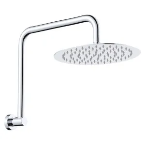Kaya Gooseneck Shower Arm Set, Chrome by Fienza, a Shower Heads & Mixers for sale on Style Sourcebook
