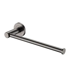 Kaya Hand Towel Rail / Toilet Roll Holder, Gun Metal by Fienza, a Towel Rails for sale on Style Sourcebook