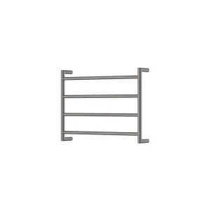 Kaya Heated Towel Rail, 600 x 450mm, Gun Metal by Fienza, a Towel Rails for sale on Style Sourcebook