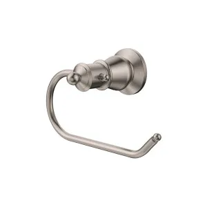 Lillian Toilet Roll Holder, Brushed Nickel by Fienza, a Toilet Paper Holders for sale on Style Sourcebook