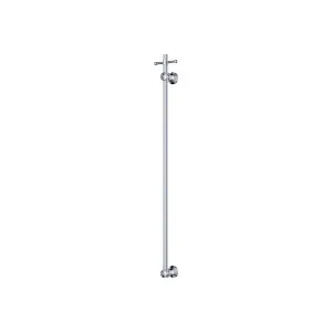 Lillian Vertical Heated Towel Rail, 93 x 1000mm, Chrome by Fienza, a Towel Rails for sale on Style Sourcebook