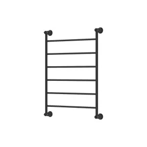 Lillian Heated Towel Rail, 600 x 800mm, Matte Black by Fienza, a Towel Rails for sale on Style Sourcebook