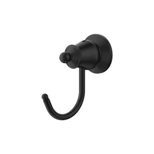 Lillian Robe Hook, Matte Black by Fienza, a Shelves & Hooks for sale on Style Sourcebook