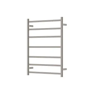 Isabella Heated Towel Rail, 600 x 800mm, Brushed Nickel by Fienza, a Towel Rails for sale on Style Sourcebook