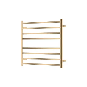 Isabella Heated Towel Rail, 750 x 700mm, Urban Brass by Fienza, a Towel Rails for sale on Style Sourcebook