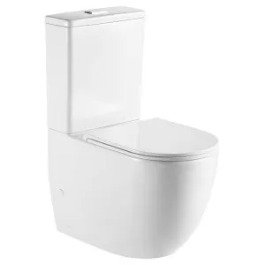 Joli Tornado Flush Back-to-Wall Toilet Suite, Gloss White with Slim Seat by Fienza, a Toilets & Bidets for sale on Style Sourcebook