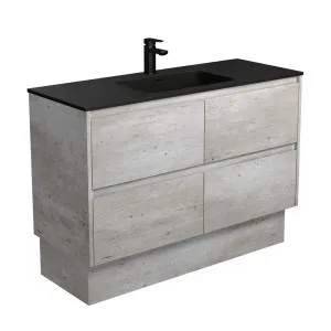 Montana Amato 1200 Industrial Vanity On Kick by Fienza, a Vanities for sale on Style Sourcebook
