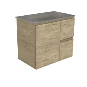Satori Edge 750 Scandi Oak Wall-Hung Vanity by Fienza, a Vanities for sale on Style Sourcebook