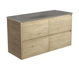 Satori Amato 1200 Scandi Oak Wall-Hung Vanity, Scandi Oak Panels by Fienza, a Vanities for sale on Style Sourcebook