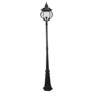 Flinders Large Standard Outdoor Garden Post Light Antique Bronze by null, a Outdoor Lighting for sale on Style Sourcebook