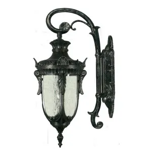 Small Wellington Wall Light, Antique Black by null, a Outdoor Lighting for sale on Style Sourcebook