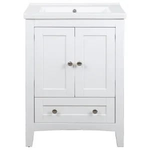 Foxton Single Vanity, White &amp; White Basin by null, a Vanities for sale on Style Sourcebook