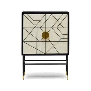 Abstract Bone Inlay Cabinet by Horgans, a Sideboards, Buffets & Trolleys for sale on Style Sourcebook