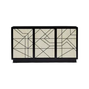 Abstract Bone Inlay Sideboard by Horgans, a Sideboards, Buffets & Trolleys for sale on Style Sourcebook