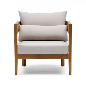 Avoca Outdoor Chair Natural & Stone by Horgans, a Outdoor Chairs for sale on Style Sourcebook