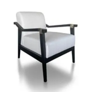 Black Frame Armchair Sample by Horgans, a Chairs for sale on Style Sourcebook