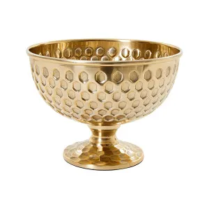 Caliz Brass Finish Bowl by Horgans, a Decorative Plates & Bowls for sale on Style Sourcebook