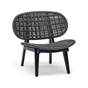 Casa Outdoor Lounge Chair Black by Horgans, a Outdoor Chairs for sale on Style Sourcebook