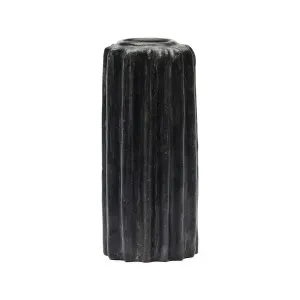 Ika Vase Large Black by Horgans, a Vases & Jars for sale on Style Sourcebook