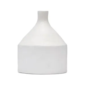 Imani Textured Vase White by Horgans, a Vases & Jars for sale on Style Sourcebook