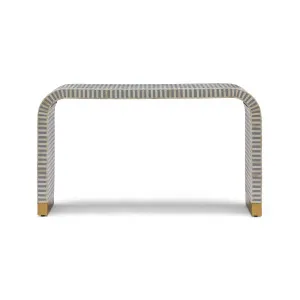 Lennox Bone Inlay Console Grey by Horgans, a Sideboards, Buffets & Trolleys for sale on Style Sourcebook
