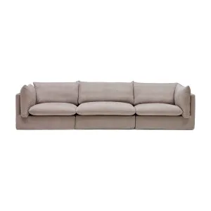 Mia Modular Sofa Oatmeal 3 Seat by Horgans, a Sofas for sale on Style Sourcebook