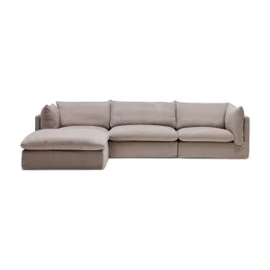 Mia Modular Sofa Oatmeal 3 Seat Left by Horgans, a Sofas for sale on Style Sourcebook