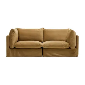 Mia Modular Sofa Sand 2 Seat by Horgans, a Sofas for sale on Style Sourcebook