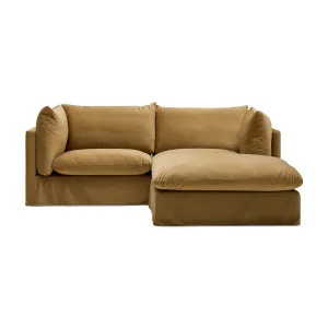 Mia Modular Sofa Sand 2 Seat Right by Horgans, a Sofas for sale on Style Sourcebook