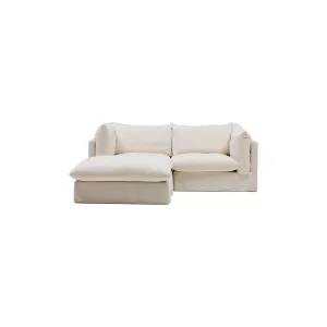 Mia Modular Sofa Warm Ivory 2 Seat Left by Horgans, a Sofas for sale on Style Sourcebook