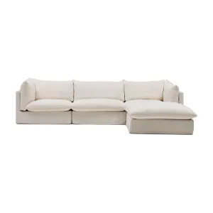 Mia Modular Sofa Warm Ivory 3 Seat Right by Horgans, a Sofas for sale on Style Sourcebook