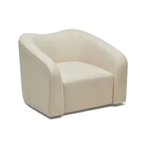 Muse Swivel Chair Ivory by Horgans, a Chairs for sale on Style Sourcebook