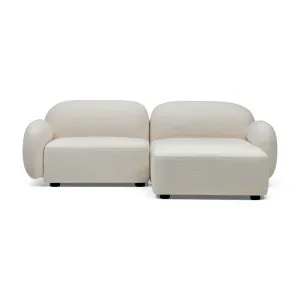 Oslo Modular Sofa Frosted Ivory 2 Seat Right by Horgans, a Sofas for sale on Style Sourcebook