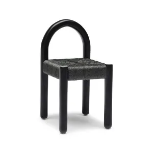 Outdoor Chair Woven Black Sample A by Horgans, a Outdoor Chairs for sale on Style Sourcebook