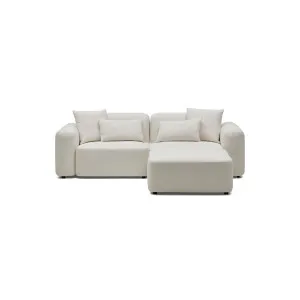 Pascal Modular Sofa Ivory White 2 Seat Right by Horgans, a Sofas for sale on Style Sourcebook