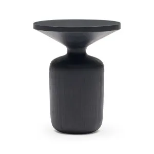 Zadra Side Table Black by Horgans, a Side Table for sale on Style Sourcebook