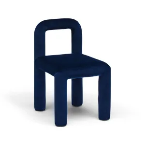 Zara Dining Chair Navy by Horgans, a Dining Chairs for sale on Style Sourcebook