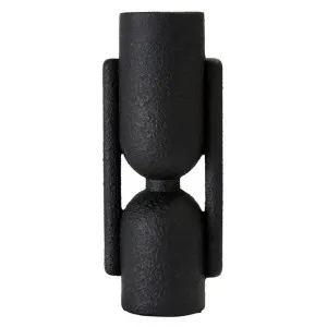 Fynn Vase Black - 34cm by null, a Vases & Jars for sale on Style Sourcebook