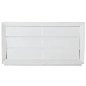 Balmain Dresser White - 6 Drawers by James Lane, a Dressers & Chests of Drawers for sale on Style Sourcebook
