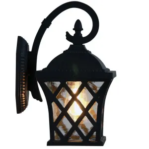 Oriel Lighting Fairview Exterior Wall Light Black by Oriel Lighting, a Outdoor Lighting for sale on Style Sourcebook