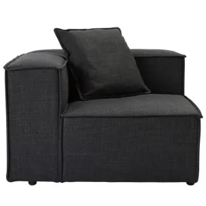 Diablo Plaza Flint Grey Corner Left Arm Facing Module by null, a Sofas for sale on Style Sourcebook