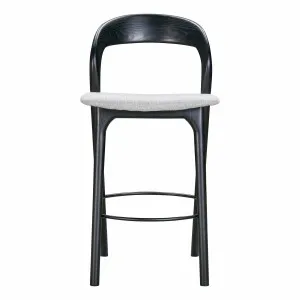 Inca Bar Chair in Belfast Grey / Ash Black by OzDesignFurniture, a Bar Stools for sale on Style Sourcebook