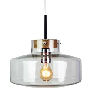 Oriel Lighting Holbeck Medium Pendant Chrome by Oriel Lighting, a Pendant Lighting for sale on Style Sourcebook