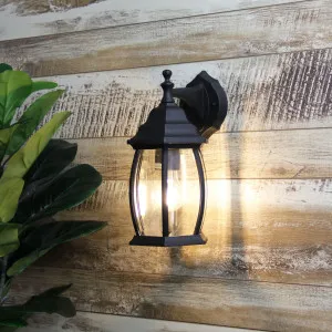 Oriel Lighting Highgate Downward Outdoor Wall Light Black by Oriel Lighting, a Outdoor Lighting for sale on Style Sourcebook