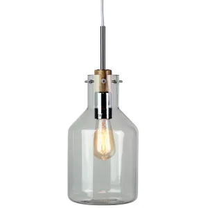Oriel Lighting Holbeck Small Pendant Chrome by Oriel Lighting, a Pendant Lighting for sale on Style Sourcebook