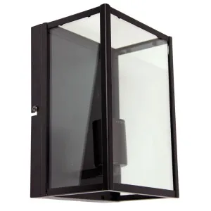 Oriel Lighting Eaton Wall Light Black by Oriel Lighting, a Outdoor Lighting for sale on Style Sourcebook